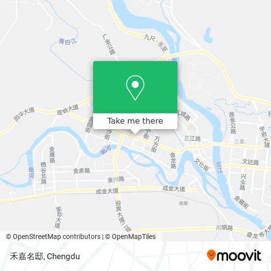 禾嘉名邸 map