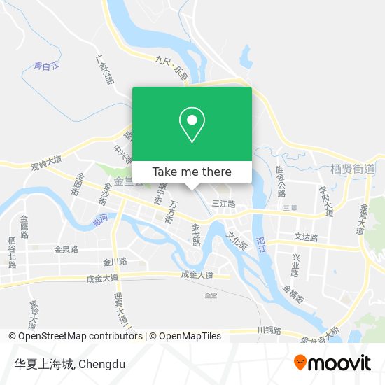 华夏上海城 map