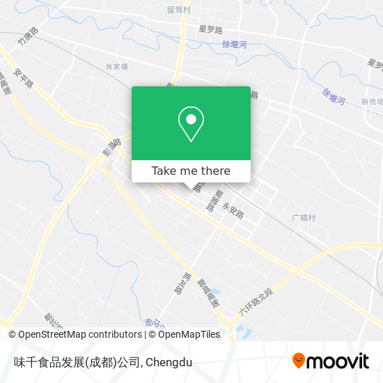 味千食品发展(成都)公司 map