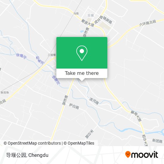 导堰公园 map