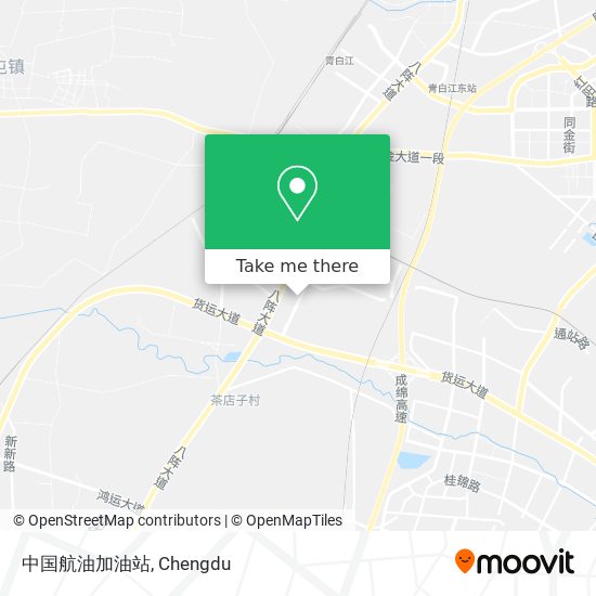 中国航油加油站 map