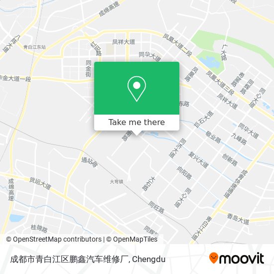 成都市青白江区鹏鑫汽车维修厂 map