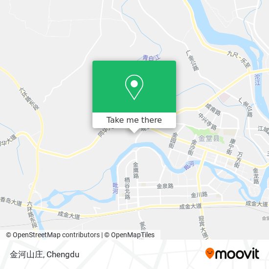 金河山庄 map