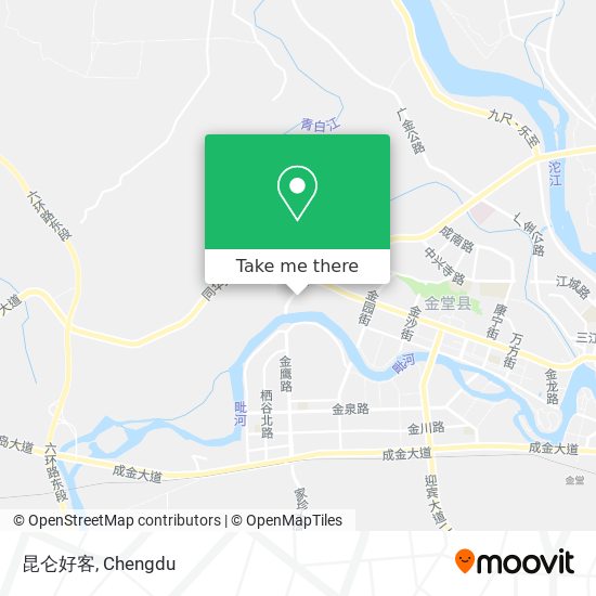 昆仑好客 map