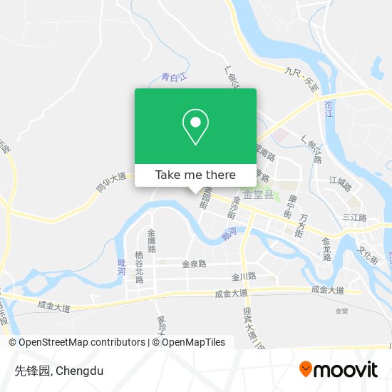 先锋园 map