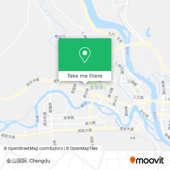 金山国际 map