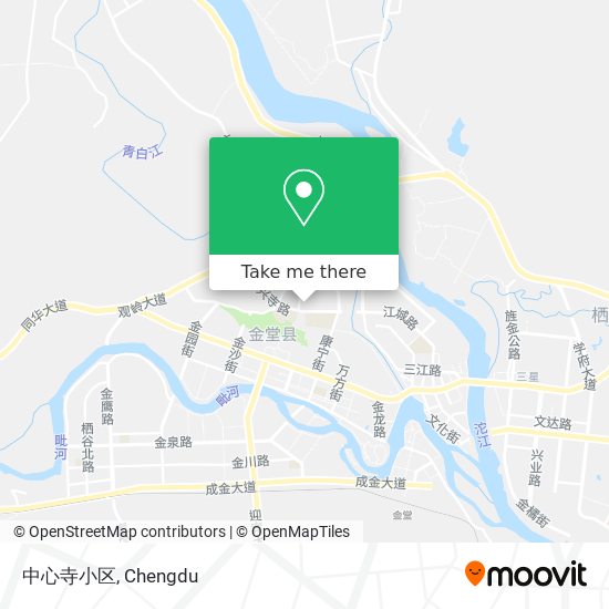 中心寺小区 map