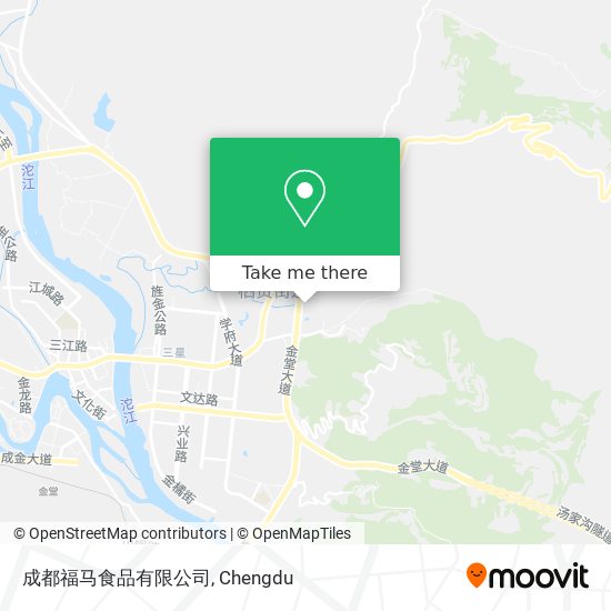 成都福马食品有限公司 map