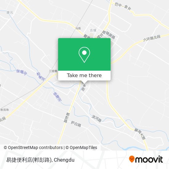 易捷便利店(郫彭路) map