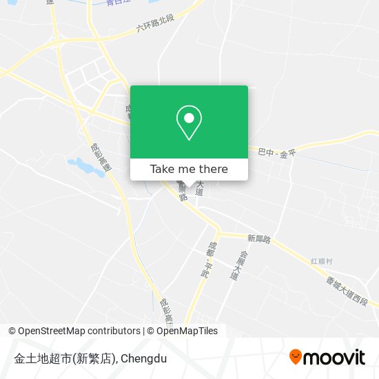 金土地超市(新繁店) map