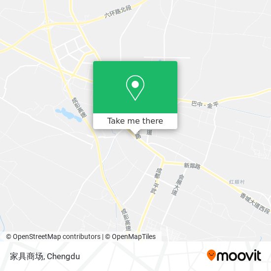 家具商场 map