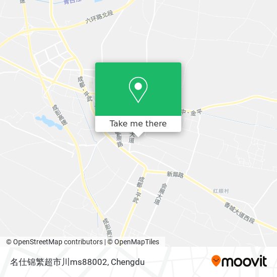 名仕锦繁超市川ms88002 map