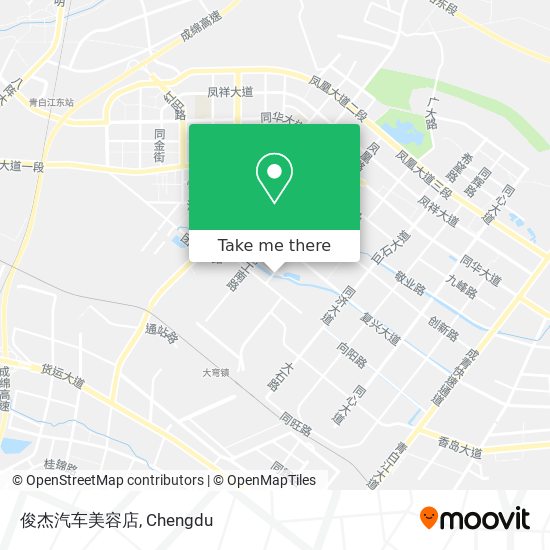俊杰汽车美容店 map