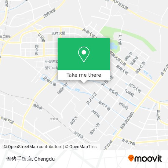 酱猪手饭店 map