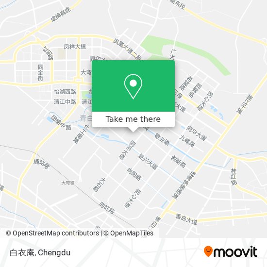 白衣庵 map