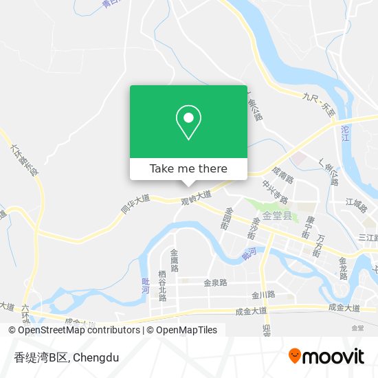 香缇湾B区 map
