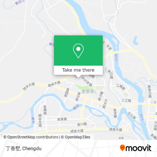 丁香墅 map