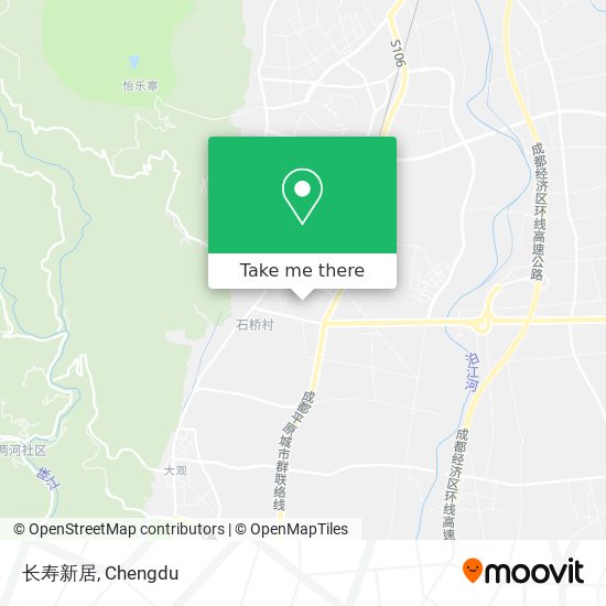 长寿新居 map