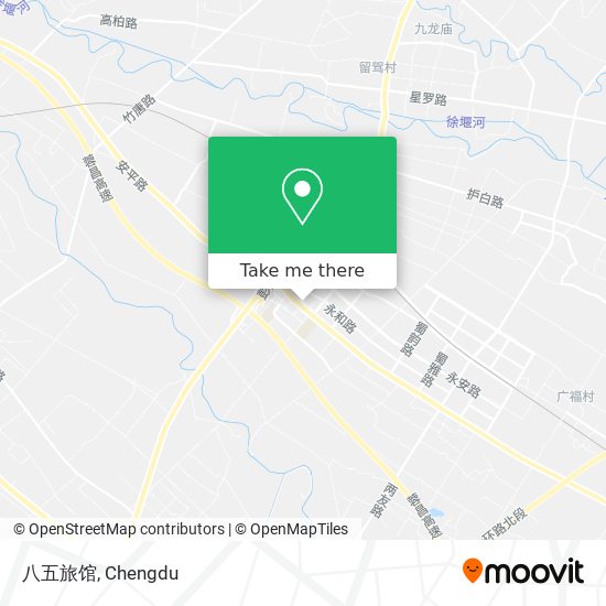 八五旅馆 map