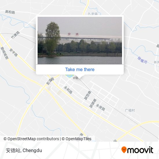 安德站 map