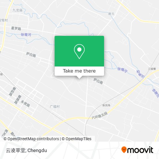 云凌草堂 map