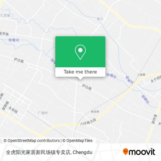全虎阳光家居新民场镇专卖店 map