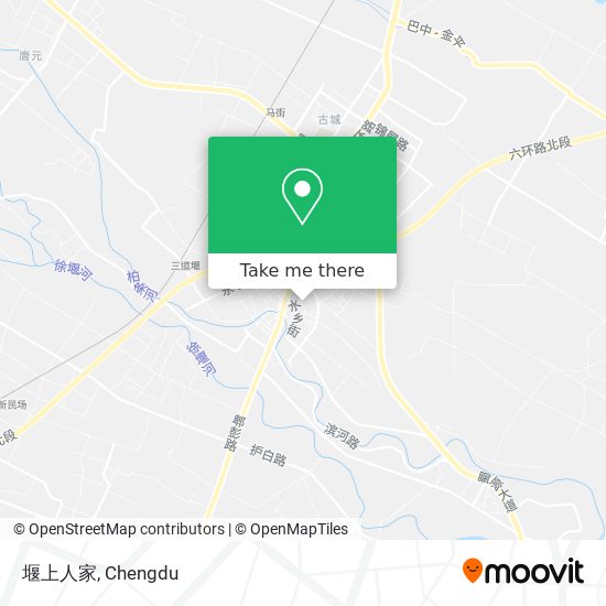 堰上人家 map