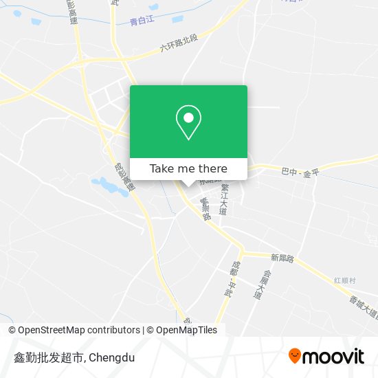 鑫勤批发超市 map