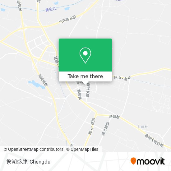 繁湖盛肆 map