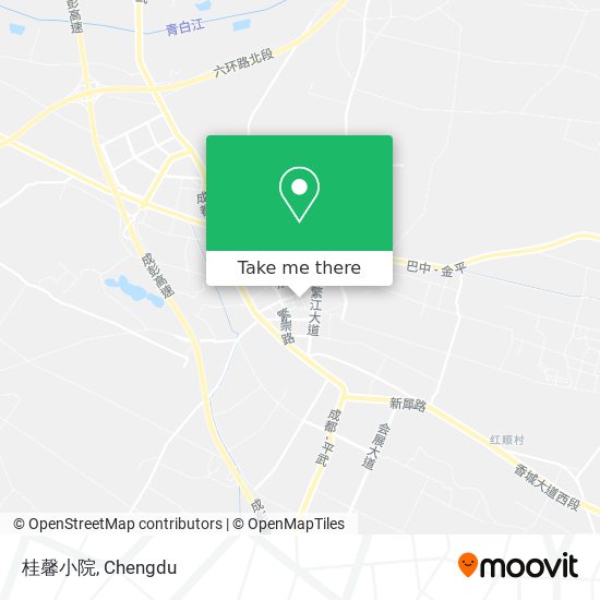 桂馨小院 map