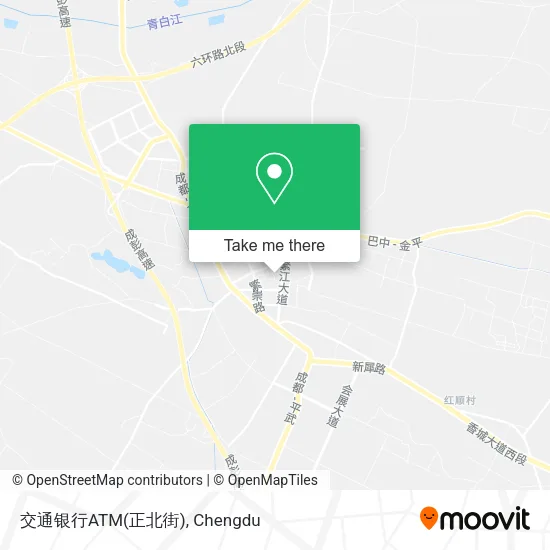 交通银行ATM(正北街) map