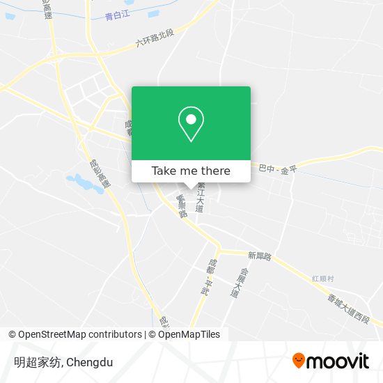 明超家纺 map