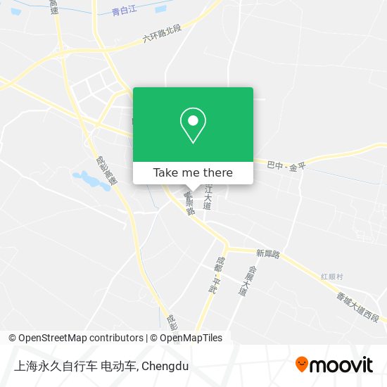 上海永久自行车 电动车 map