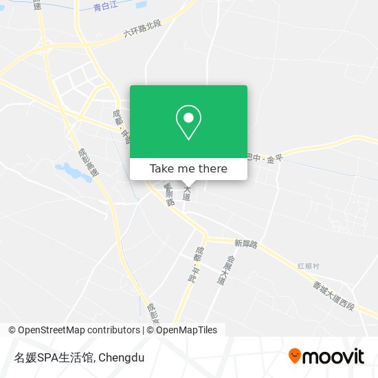 名媛SPA生活馆 map