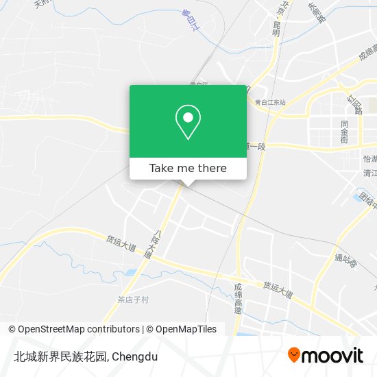 北城新界民族花园 map