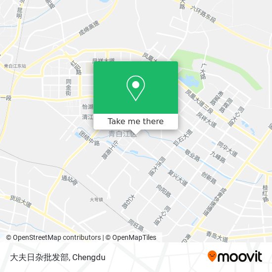大夫日杂批发部 map