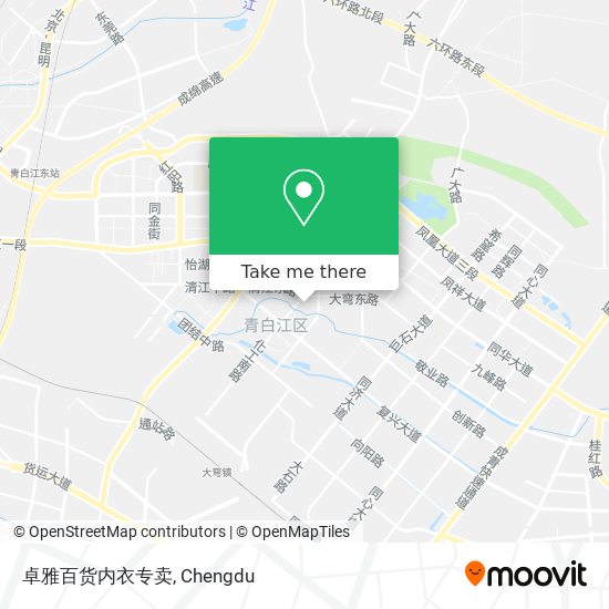 卓雅百货内衣专卖 map