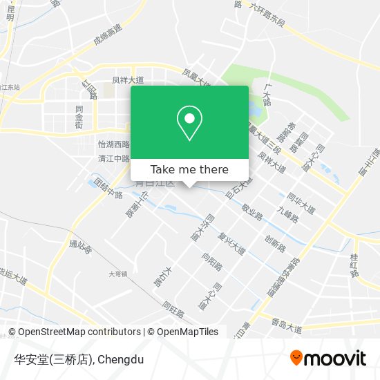 华安堂(三桥店) map