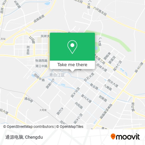 通源电脑 map