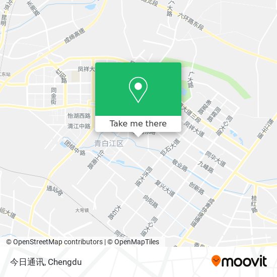 今日通讯 map