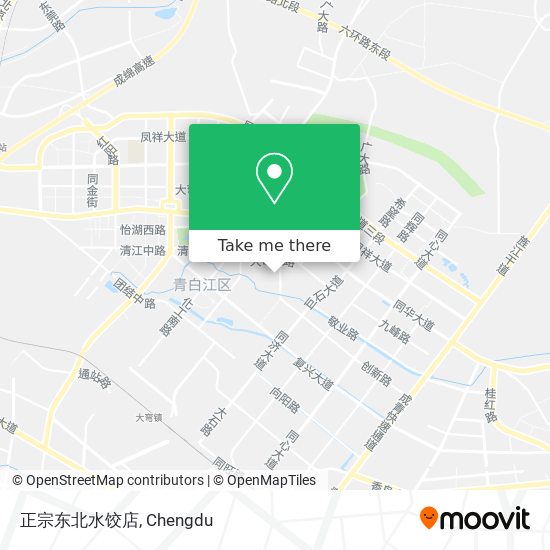 正宗东北水饺店 map