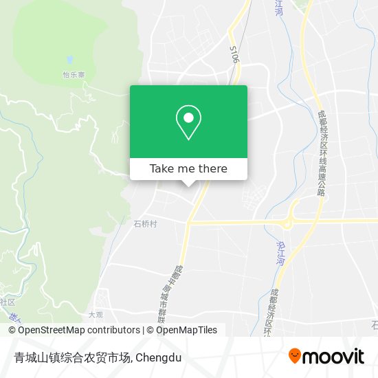 青城山镇综合农贸市场 map