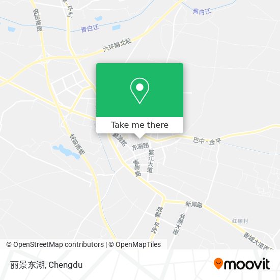 丽景东湖 map