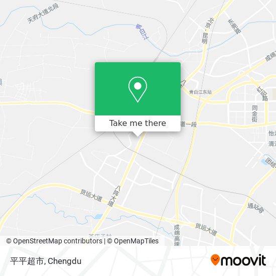 平平超市 map