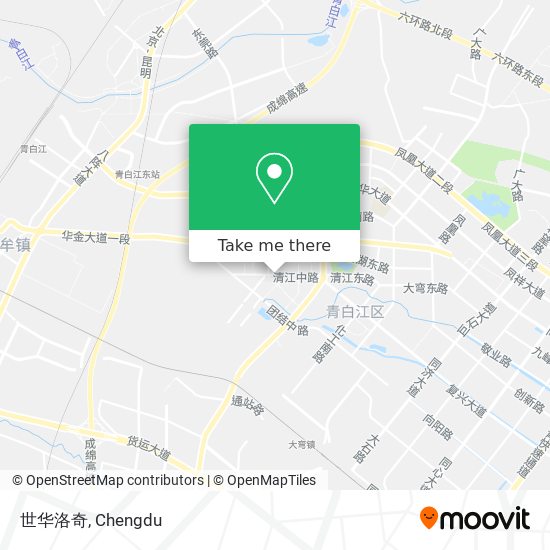 世华洛奇 map