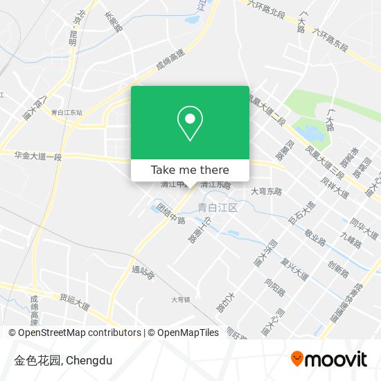 金色花园 map