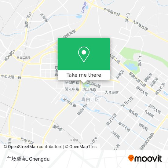 广场馨苑 map
