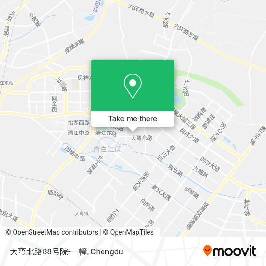 大弯北路88号院-一幢 map