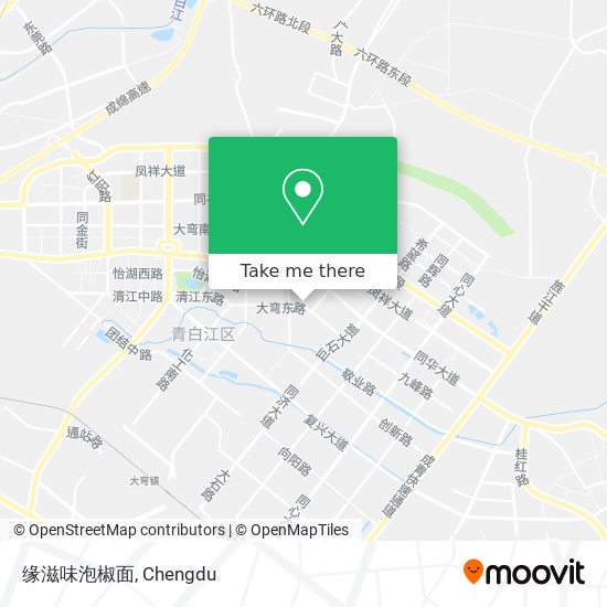缘滋味泡椒面 map
