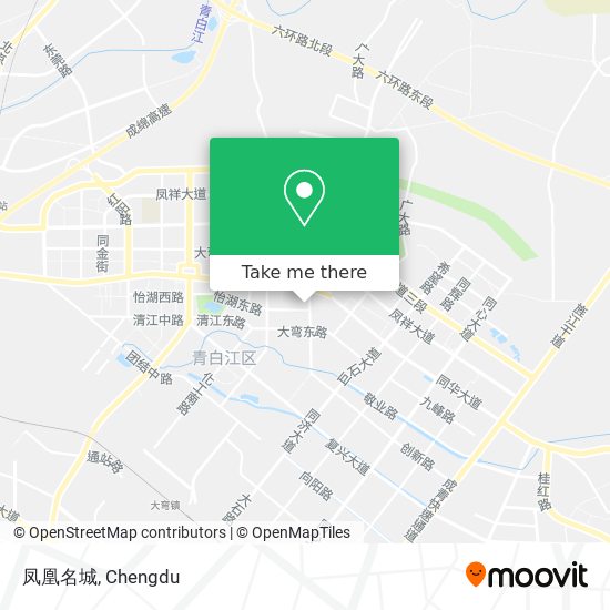 凤凰名城 map